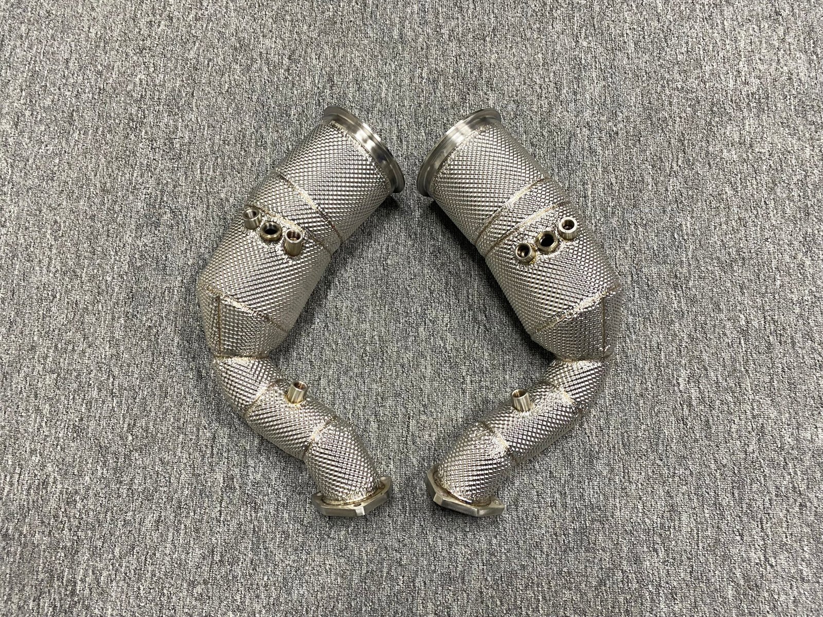 audi rsq8 sq7 downpipes